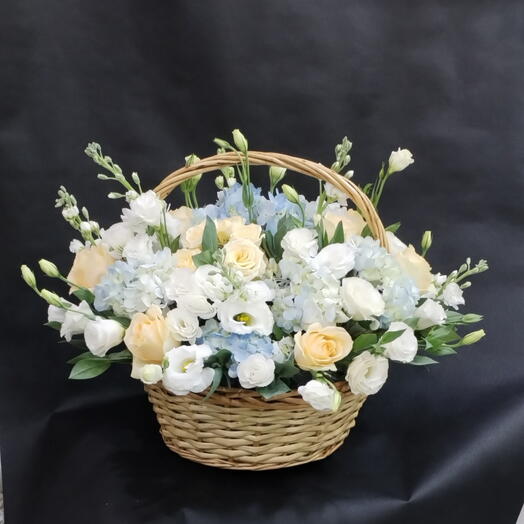 Mixed Flowers  basket