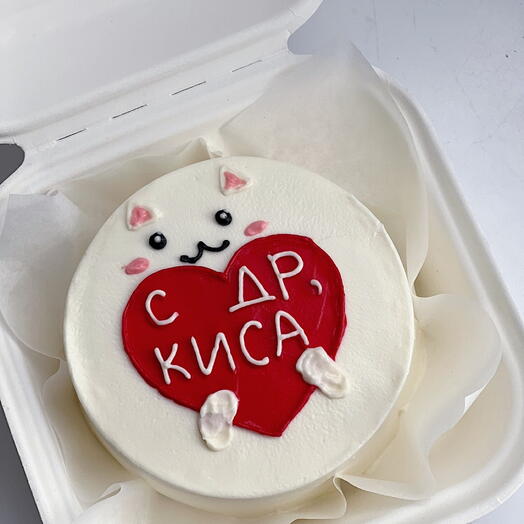 Бенто-торт киса