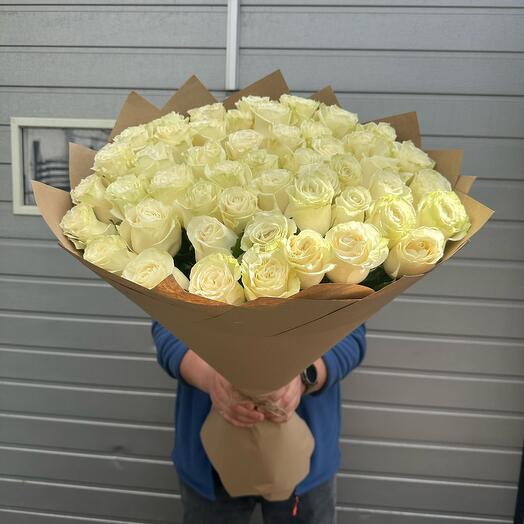 Роза Эквадор белый