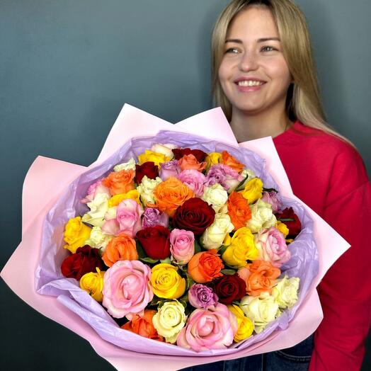 Роза кения микс 51