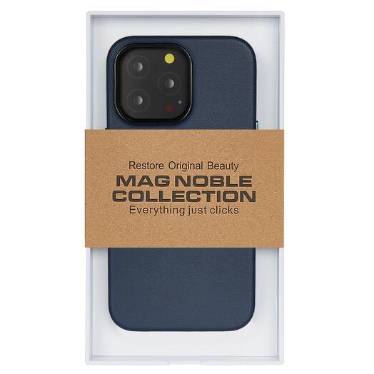 Чехол с MagSafe для iPhone 15 Pro Max MAG NOBLE COLLECTION-Темно Синий