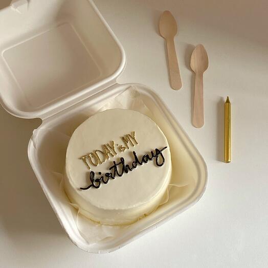 Бенто-торт «Today is my Birthday»