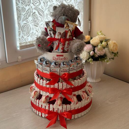 Набор киндеров с мишкой Тедди