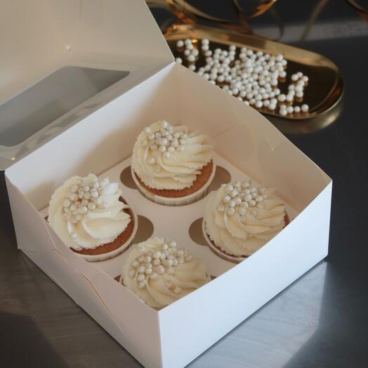 Cupcakes set 4 piezas