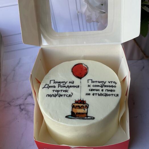Бенто торт «почему на др тортик полагается»