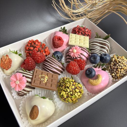 Chocolate-covered strawberries