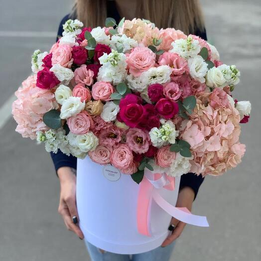 Цветы в коробке