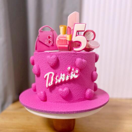 Детский торт барби