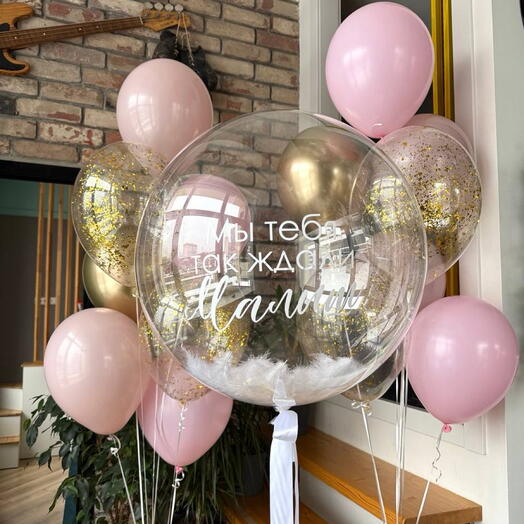 Balloons for check-out/for girls