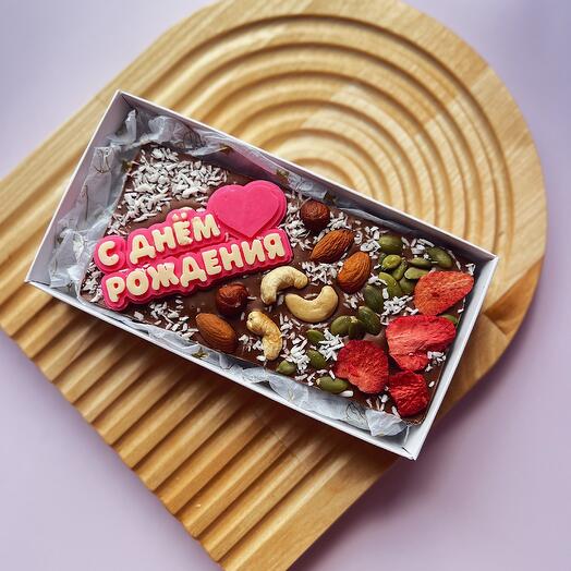 Шоколад «с днём рождения»