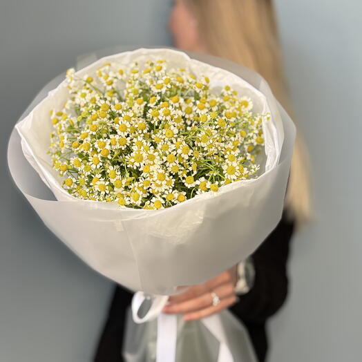 Букет из ромашки