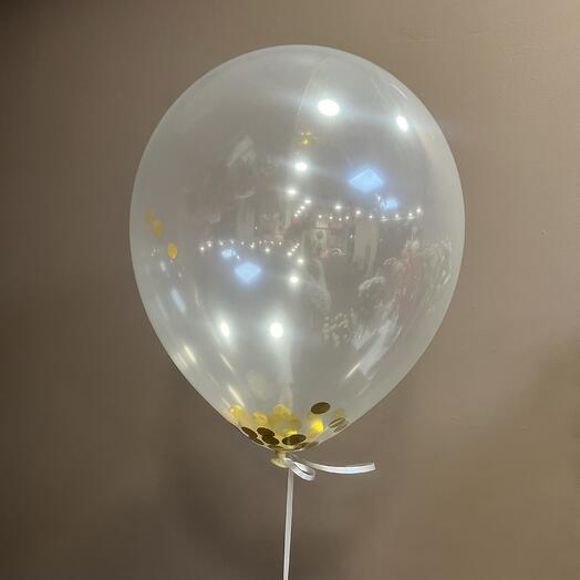 Balloon with confit
