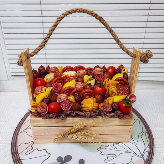 Мужской букет с лимоном