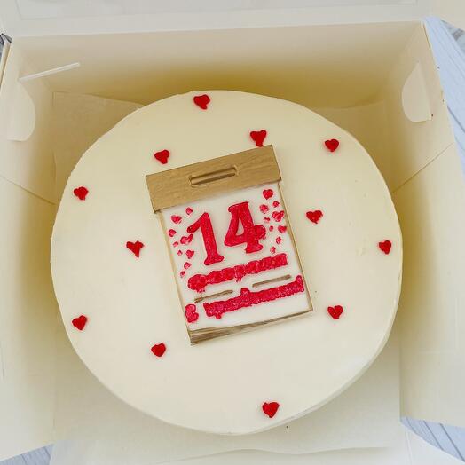 Бенто-торт 14 февраля 800гр