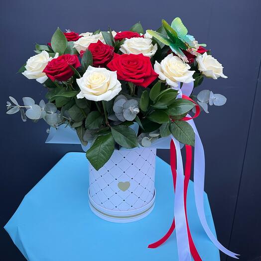 Розы в коробке🌹