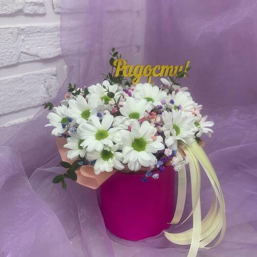 Цветы в коробке