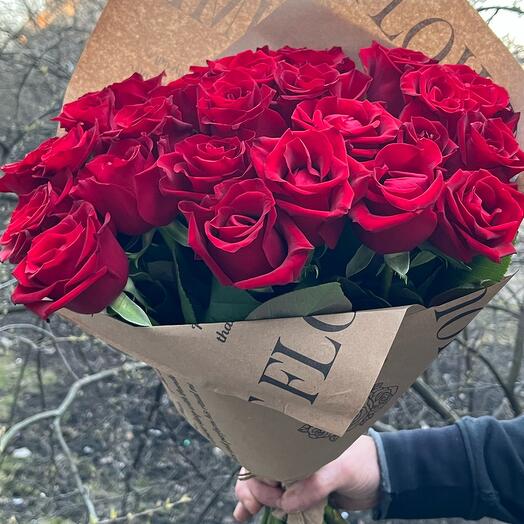 Rosas 25 piezas 50 cm Madame Ed