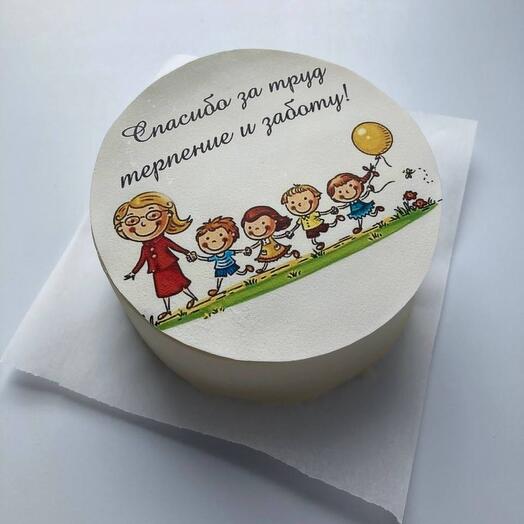 Торт 1 кг для учителя 👩🏫