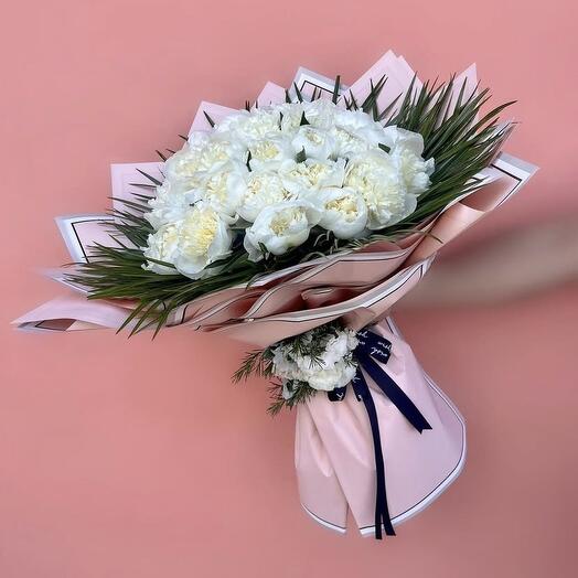 White Peonies