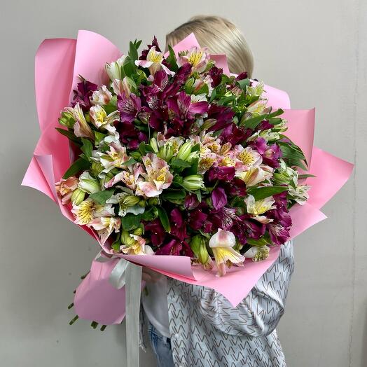 Букет альстромерий микс 💐