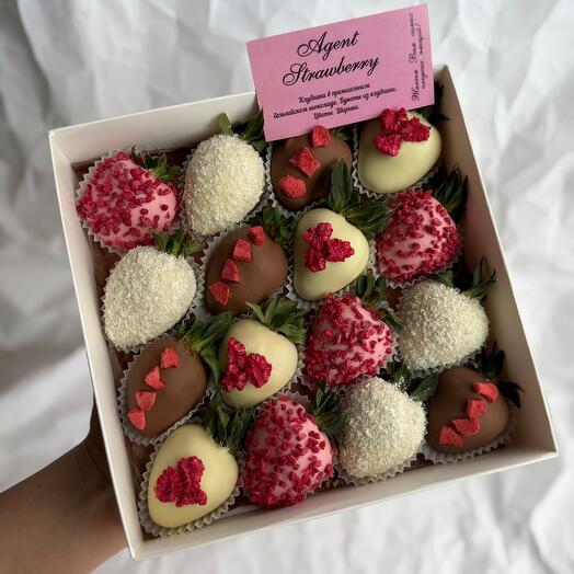 🍓🍫Клубника в шоколаде 16 шт🍓🍫