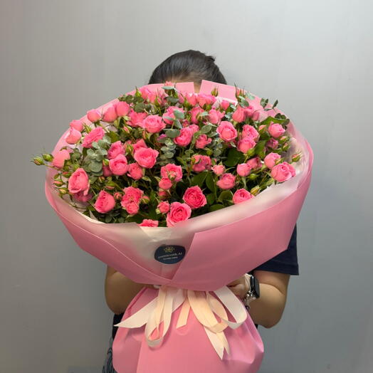 Букет 314 🌷«Розовая акварель» 🎀