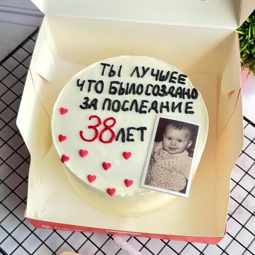 Бенто-торт на день рождения с фото