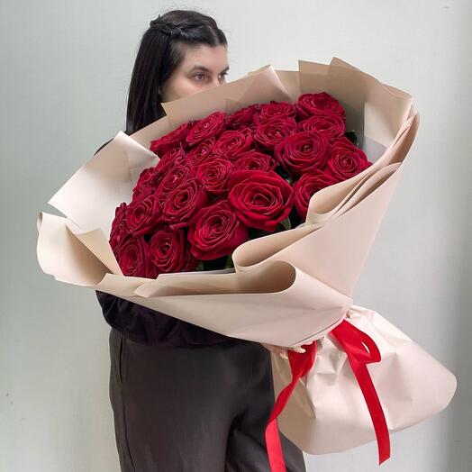 Розы 25 штук