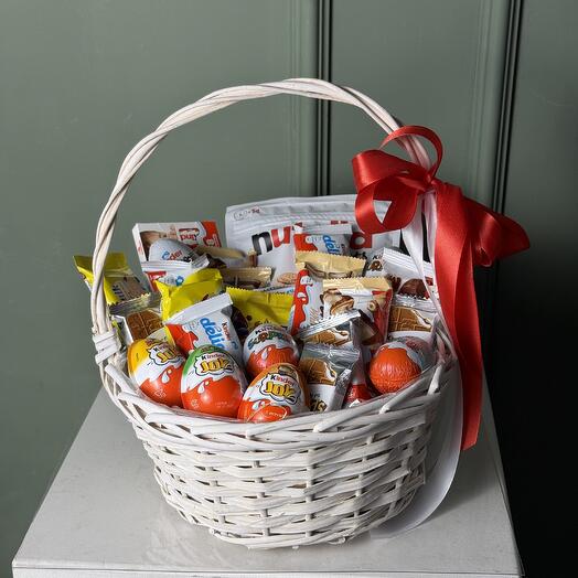 Вкусная корзина киндер ассорти 😍🔥