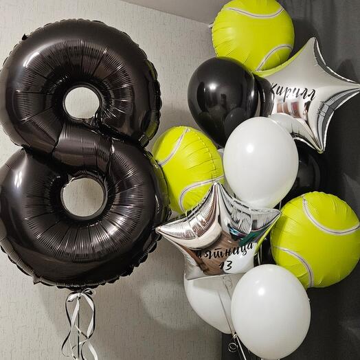 Шары тенис,теннис на 8лет мальчику, мальчика, сына- 15шаров