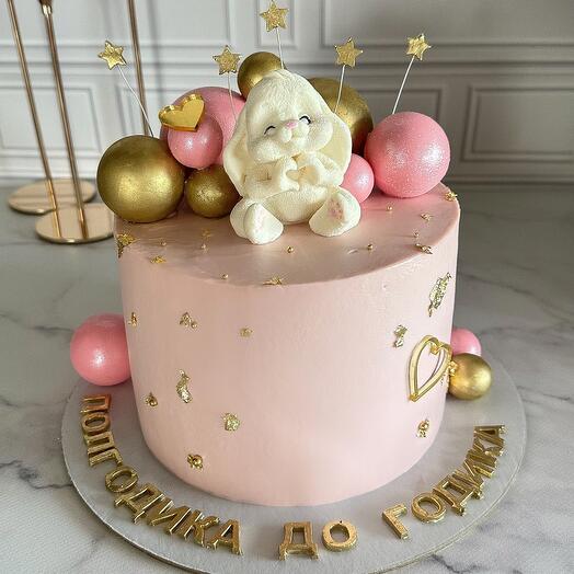 Тортик «Полгодика до годика»