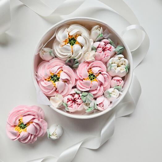 Цветы из зефира 🌸 Подарок на День Рождения