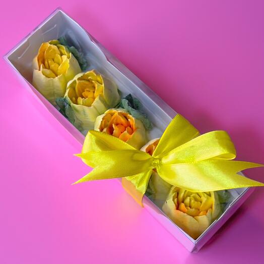 Зефир Презент с тюльпанами