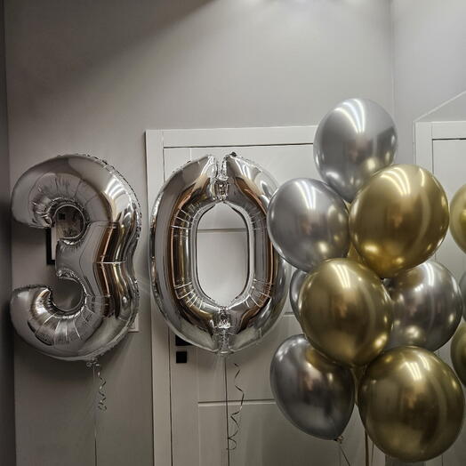 Conjunto oro y plata