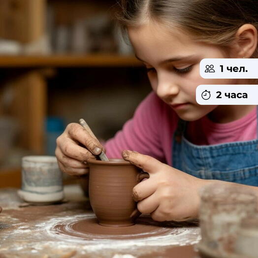 Леплю, что хочу. Групповой мастер-класс по лепке из глины