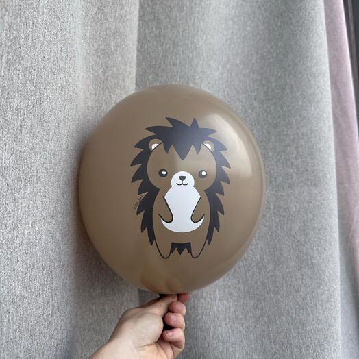 Шар детский «ежик»