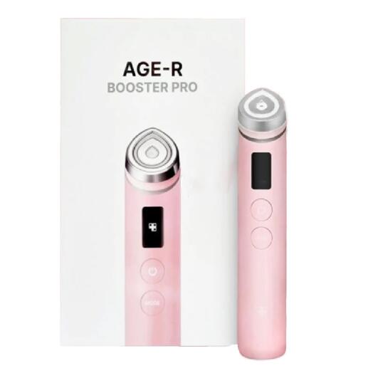 МАССАЖЕР ДЛЯ ЛИЦА MEDICUBE "AGE-R BOOSTER PRO", ДЛЯ СВЕТОТЕРАПИИ И МИКРОТОКОВ, РОЗОВЫЙ