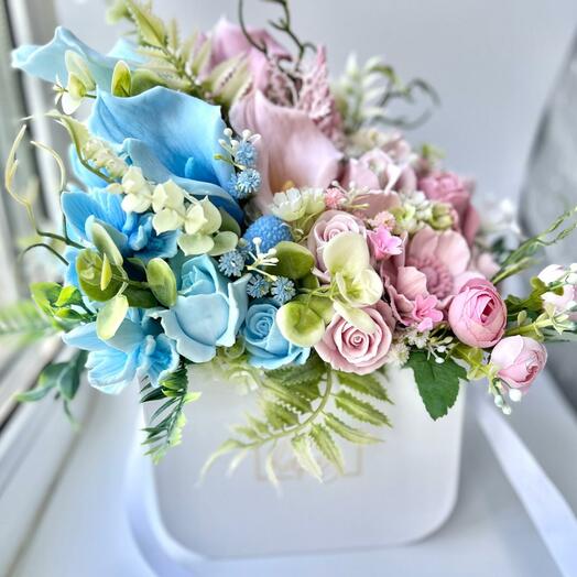 Композиция из мыла нежность мамы