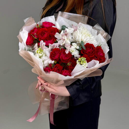 Букет «Сияющая любовь»🌹