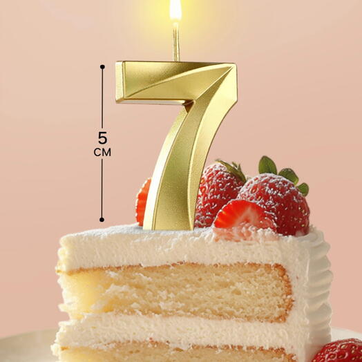 Свеча «Цифра 7»