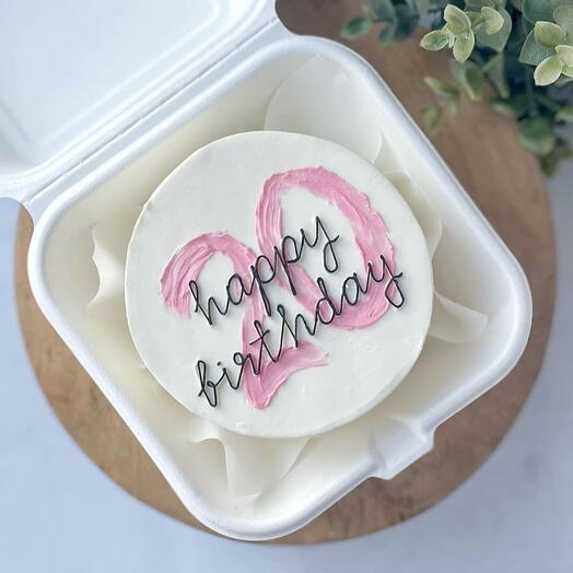 Бенто-торт для дня рождения