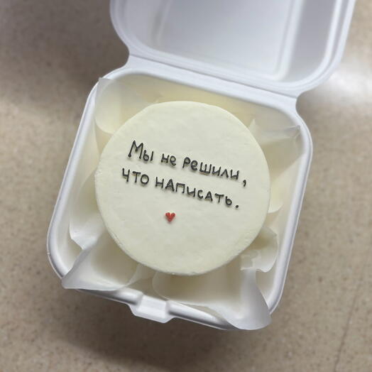 Бенто торт Мы не решили, что подарить
