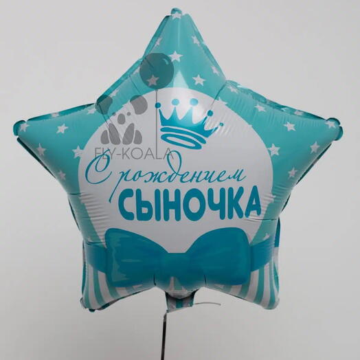 Шар на выписку «Мальчику»