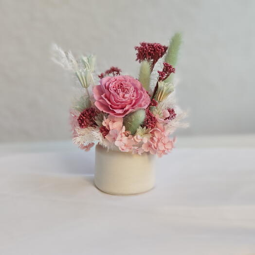 Композиция из стабилизированных цветов "Северное сияние"