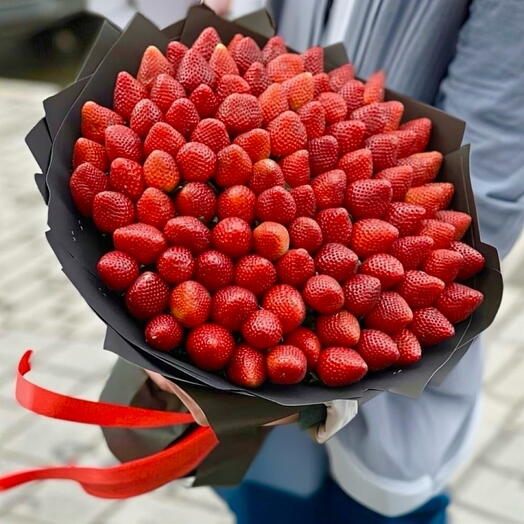Букет из клубники «страсть»
