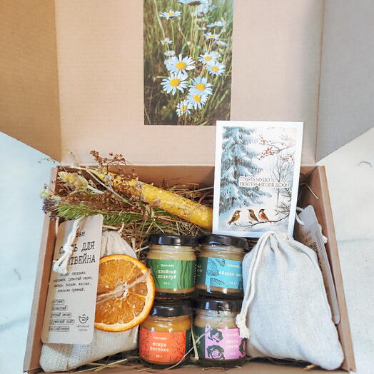 Подарочный бокс   "Сладкое утро"