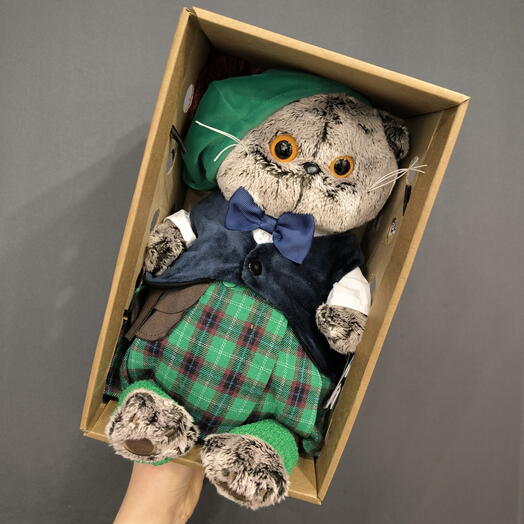 Басик в шотландском костюме