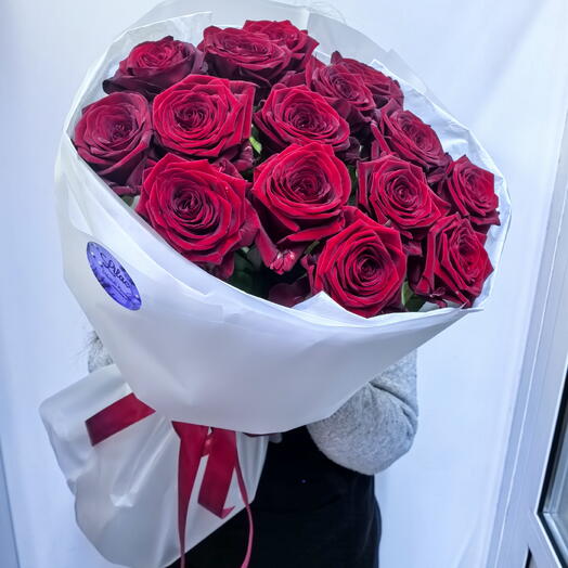 Букет из красных роз ️Red Naomi ️