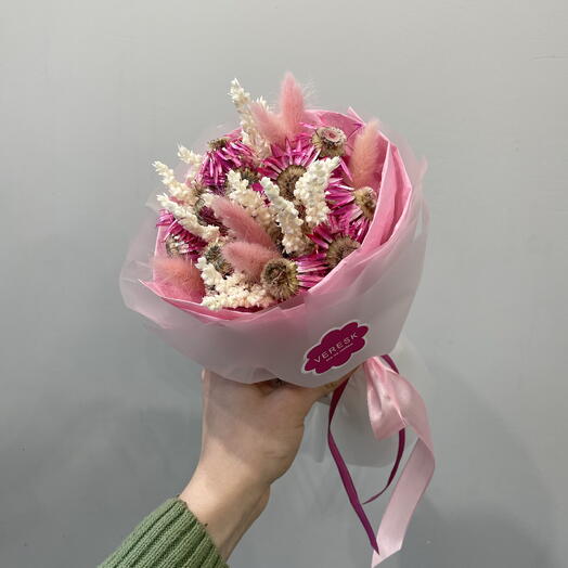 Букет  из сухоцветов «Романтика»