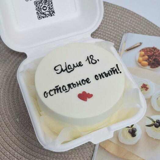 Бенто торт маме 18